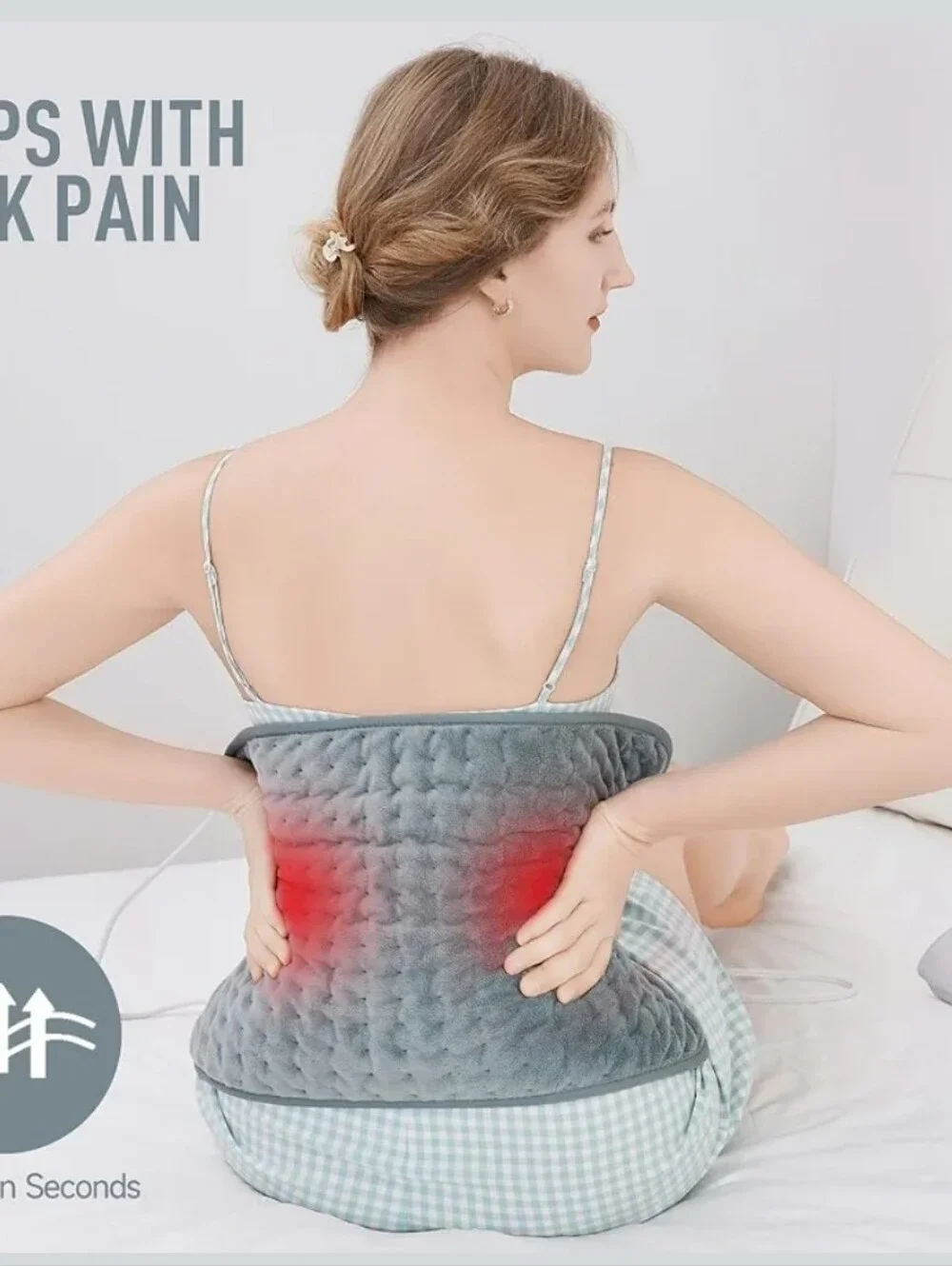 KOT Heating Pad for Back Pain Relief & Cramps, Heating Pads with Auto Shut Off